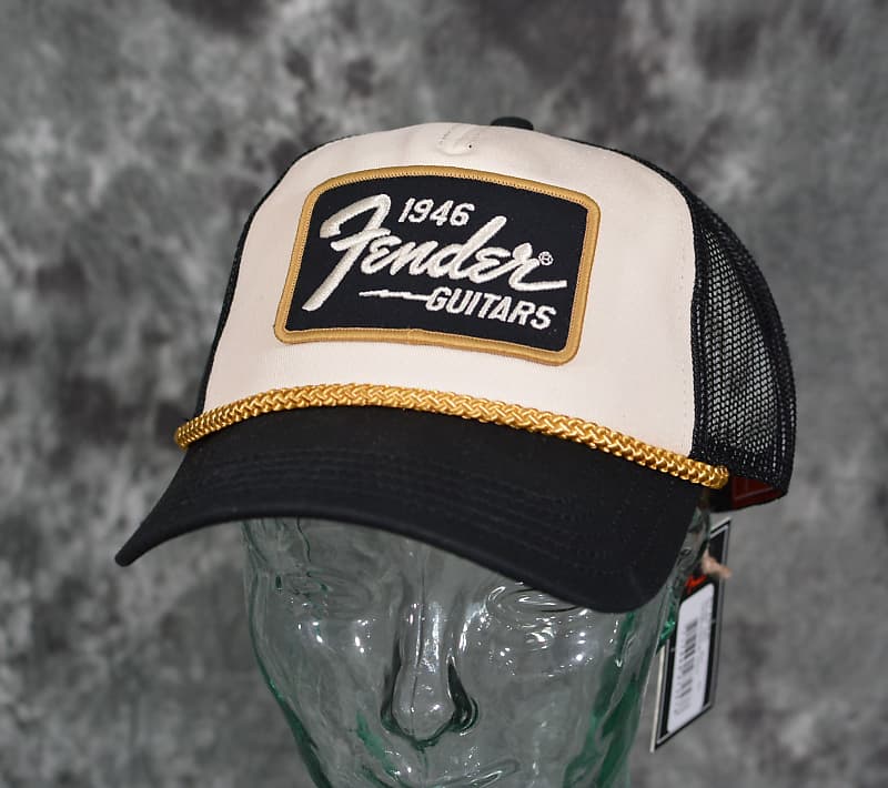 Fender 1946 Gold Braid Trucker Hat