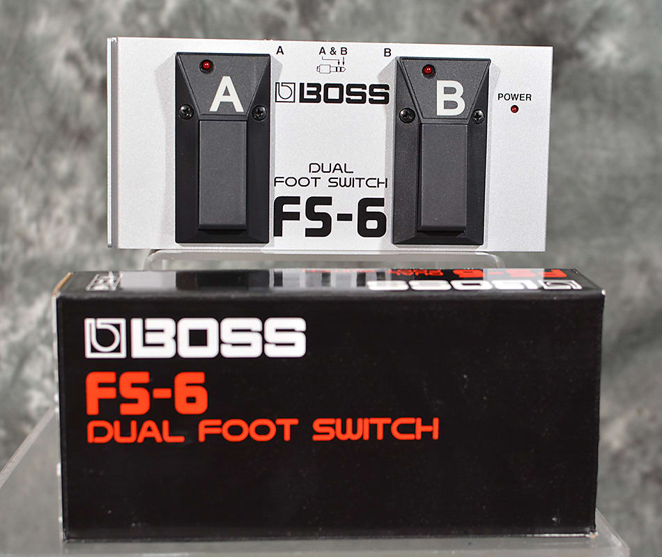 Boss FS-6 Dual Foot Switch Pedal – Mainstagemusic
