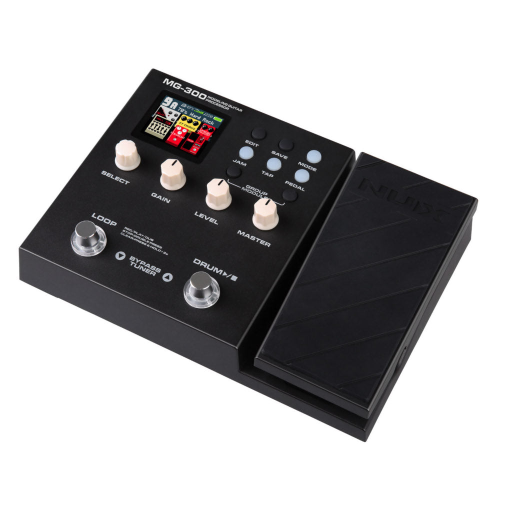 NuX MG-300 Modeling Multi-Effects Pedal – Mainstagemusic