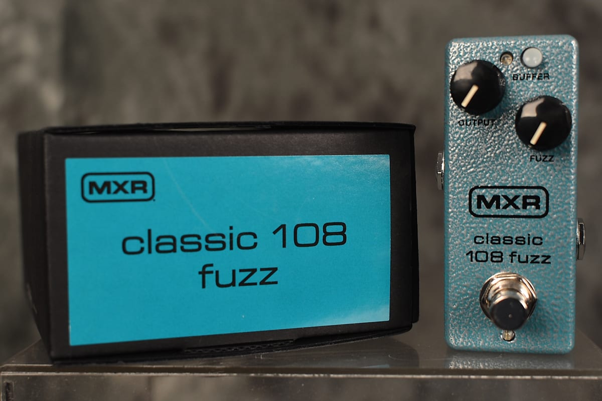 MXR M296 Classic 108 Fuzz Guitar Effects Pedal – Mainstagemusic