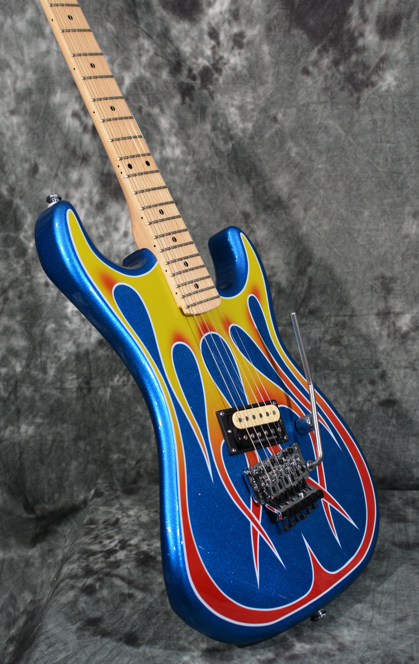 Kramer Baretta Custom Graphics Series Hot Rod Blue