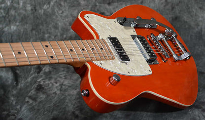 Reverend Flatroc Retroblast Transparent Rock Orange