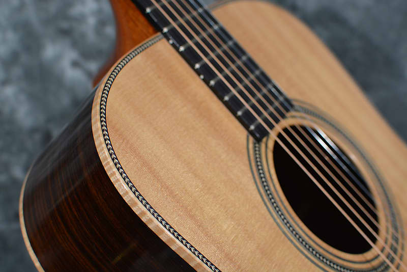 McClellan Custom Made Herringbone Dreadnought HD-28 Acoustic 2019