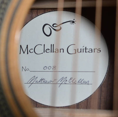 McClellan Custom Made Herringbone Dreadnought HD-28 Acoustic 2019