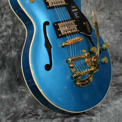 Gretsch Streamliner G2655TG Center Block JR. Double-Cut Bigsby Riviera Blue Limited