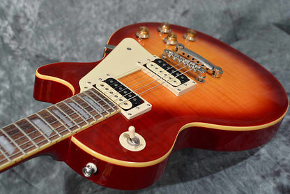 Epiphone Les Paul Standard 50s Flametop Neck Heritage Cherry Sunburst w USA Slash Pickups