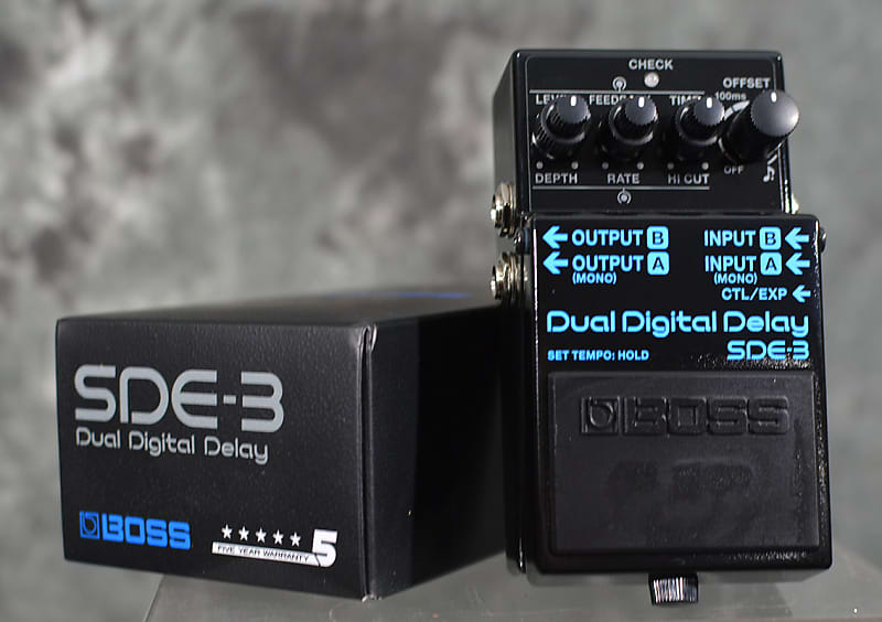 Boss SDE-3 Dual Digital Delay Pedal