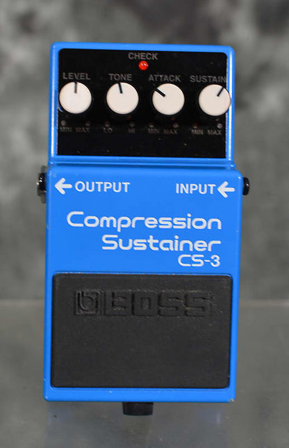 Boss CS-3 Compression Sustainer clean shape