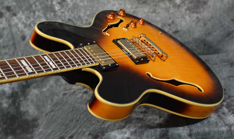 Epiphone Sheraton II VS Sunburst Semi-Hollow