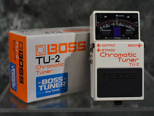 Boss TU-2 Chromatic Pedal Tuner w Original Box