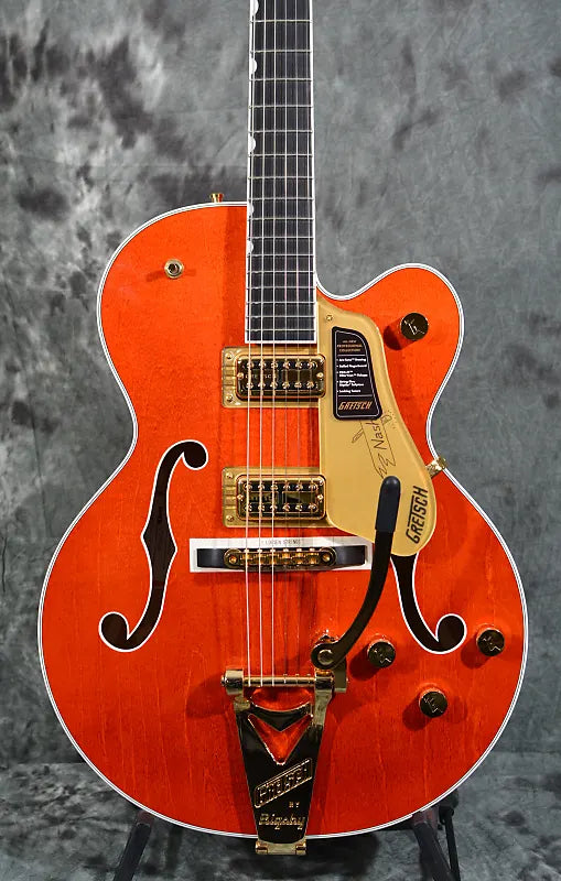 Gretsch 6120 Nashville Hollybody Orange Stain MIJ