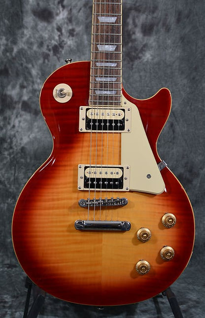 Epiphone Les Paul Standard 50s Flametop Neck Heritage Cherry Sunburst w USA Slash Pickups