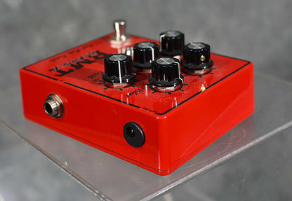 TTS Hand Made Pedals BMT Overdrive Pedal Red RARE