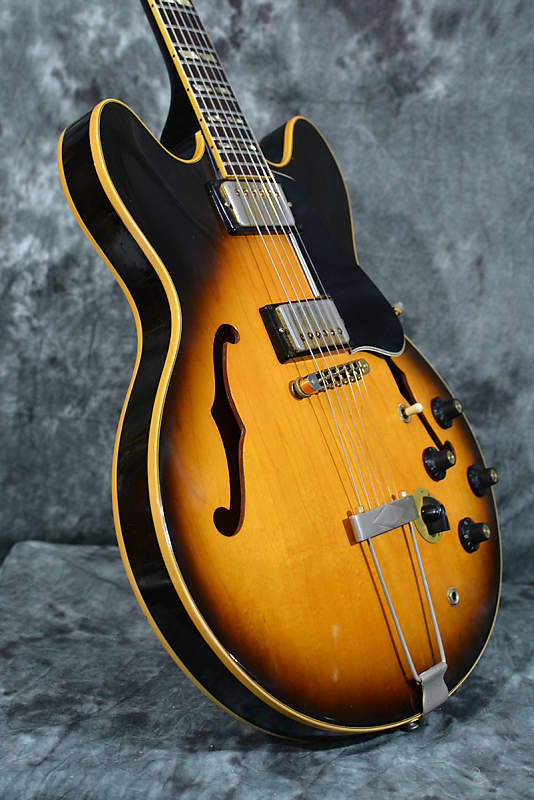 Gibson ES-345 TD 1977 Vintage Sunburst w Original Factory Hardshell Case