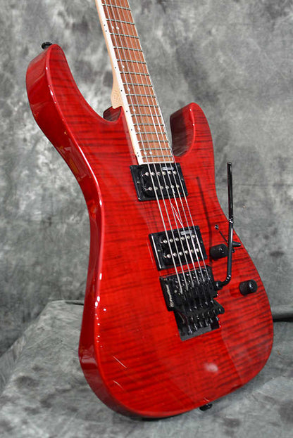 ESP LTD M-200 FM Flame Maple Top Translucent Red w Floyd Rose