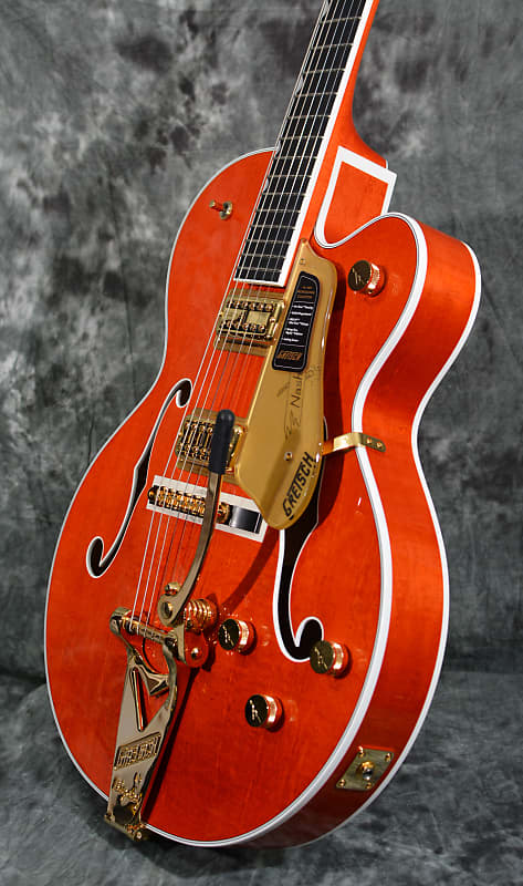 Gretsch 6120 Nashville Hollybody Orange Stain MIJ