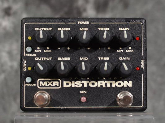 MXR M151 Doubleshot Distortion 18V Dual Channel Drive