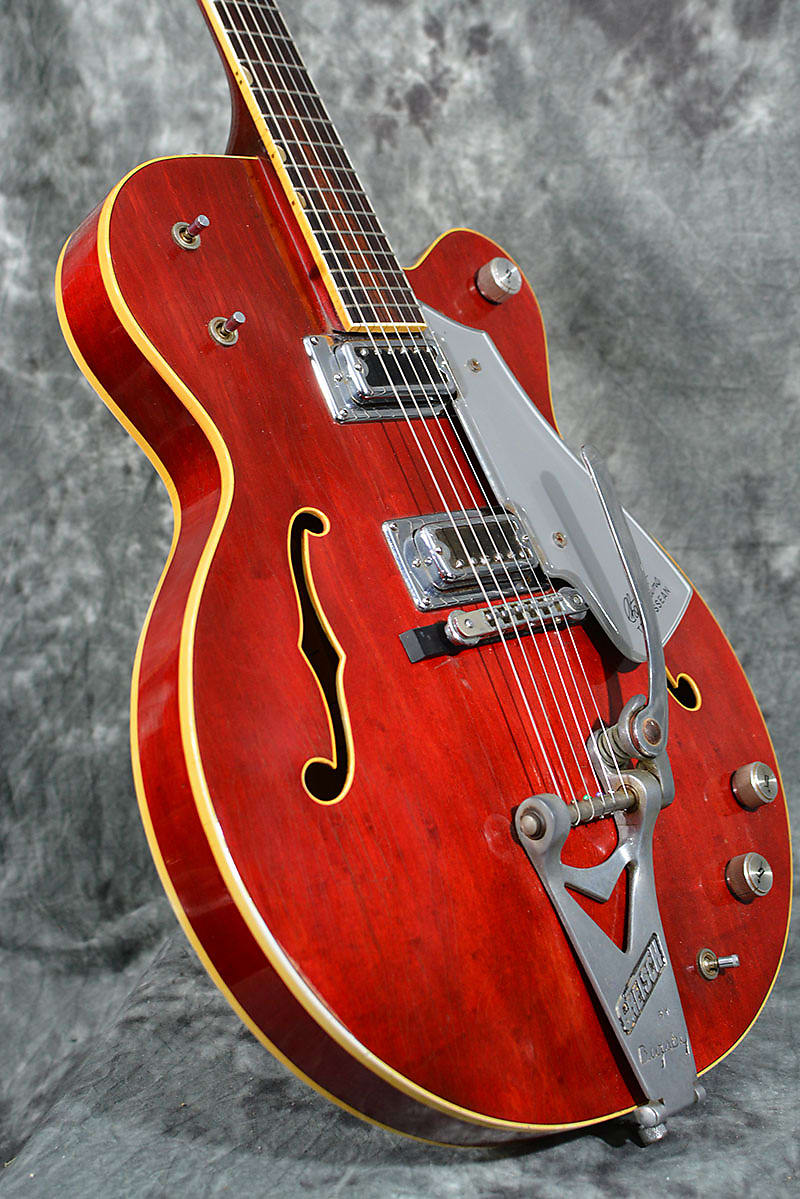 Gretsch 7655 Chet Atkins Tennessean Vintage 1973 Cherry 6119 Red OHSC