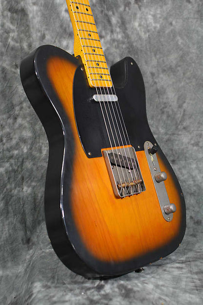 Nash T52 Reissue 50s Style Blackguard Tele Sunburst w Deluxe Hardshell Case