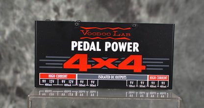 Voodoo Lab 4X4 Power Supply w/ Cables and Power