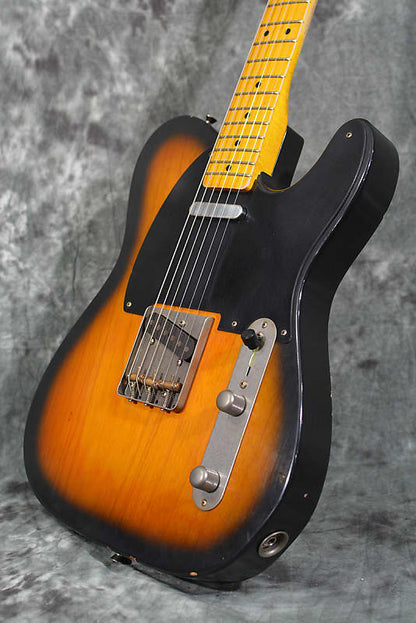 Nash T52 Reissue 50s Style Blackguard Tele Sunburst w Deluxe Hardshell Case