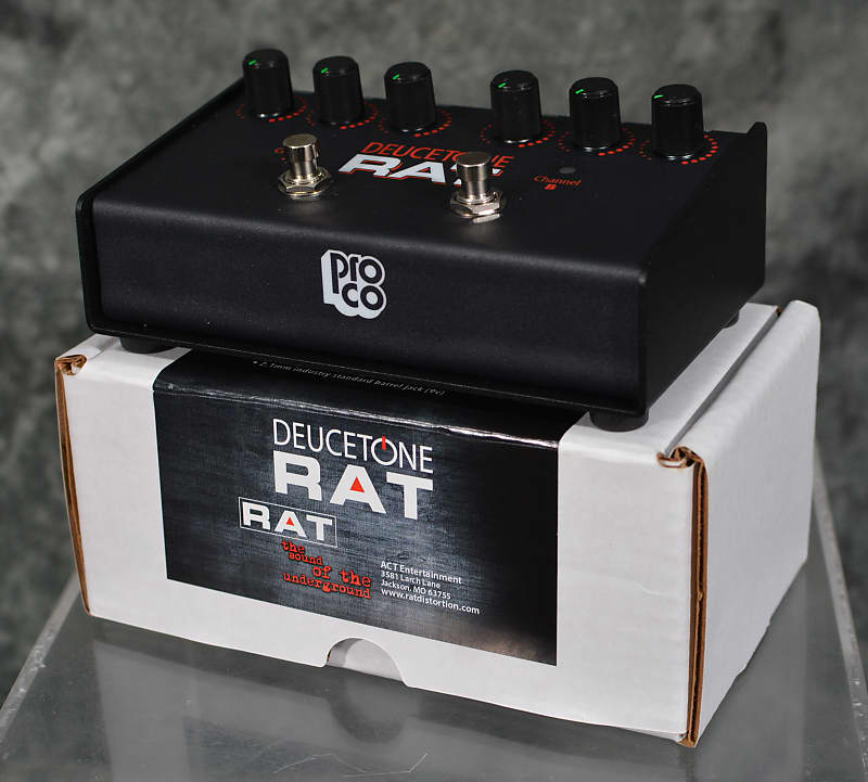 ProCo Deucetone Rat 2-Channel Distortion / Fuzz