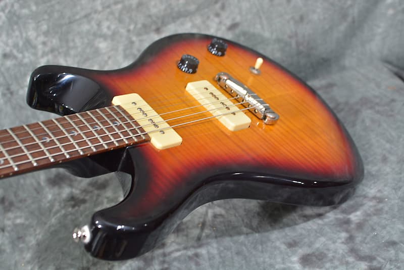 PRS SE Soapbar II Sunburst Flame Maple P-90s