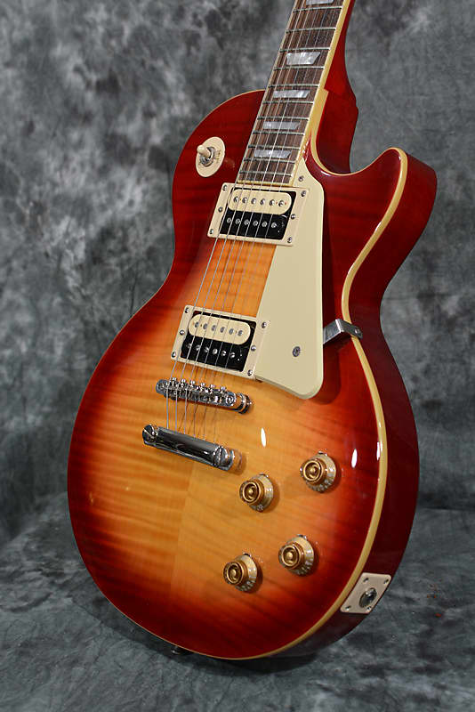 Epiphone Les Paul Standard 50s Flametop Neck Heritage Cherry Sunburst w USA Slash Pickups