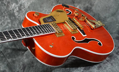 Gretsch 6120 Nashville Hollybody Orange Stain MIJ