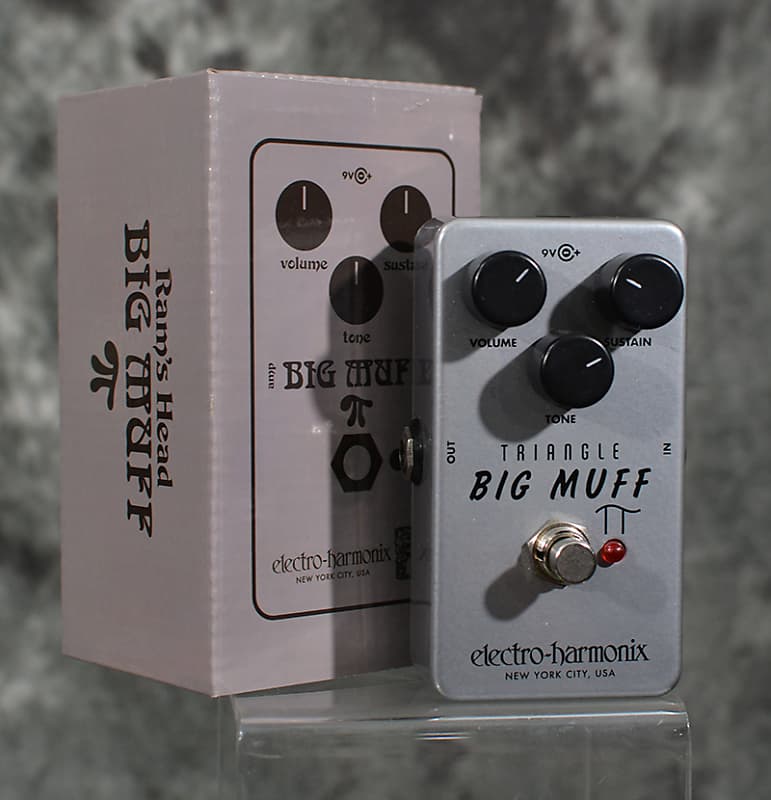 Electro-Harmonix Big Muff Pi Triangle Reissue Fuzz Pedal