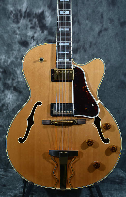 Barrington BGW-400 Jazz Archtop Electric Guitar Vintage 1989 Natural