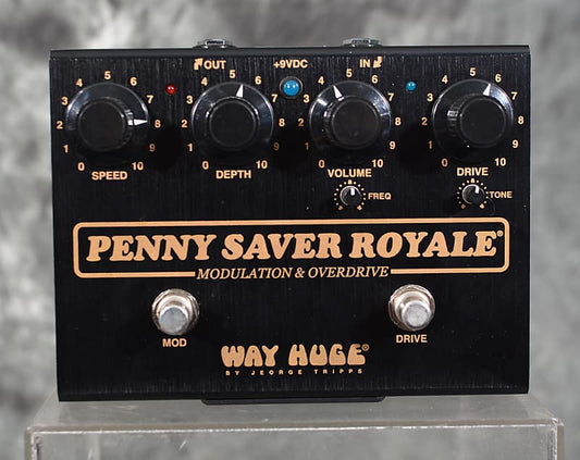 Way Huge WHE901 Penny Saver Royale Joe Bonamassa Signature Overdrive Pedal