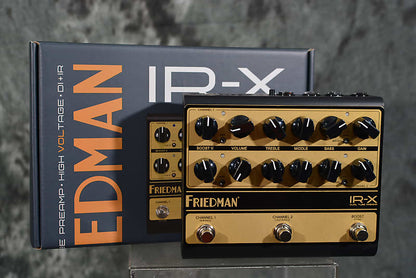 Friedman IR-X Dual Tube Preamp High Voltage DI & IR Pedal