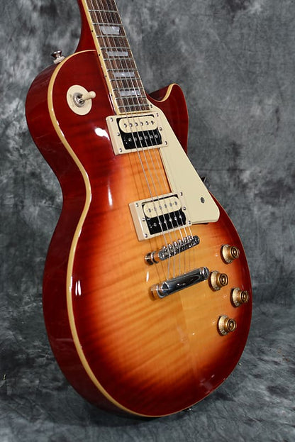 Epiphone Les Paul Standard 50s Flametop Neck Heritage Cherry Sunburst w USA Slash Pickups