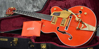 Gretsch 6120 Nashville Hollybody Orange Stain MIJ