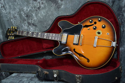 Gibson ES-345 TD 1977 Vintage Sunburst w Original Factory Hardshell Case