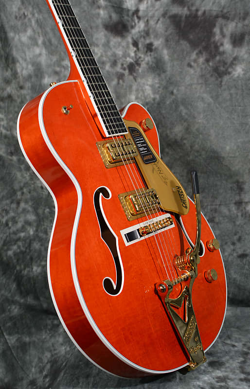 Gretsch 6120 Nashville Hollybody Orange Stain MIJ