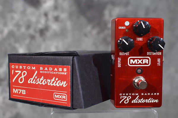 MXR Custom Badass '78 Distortion Red M78 – Mainstagemusic