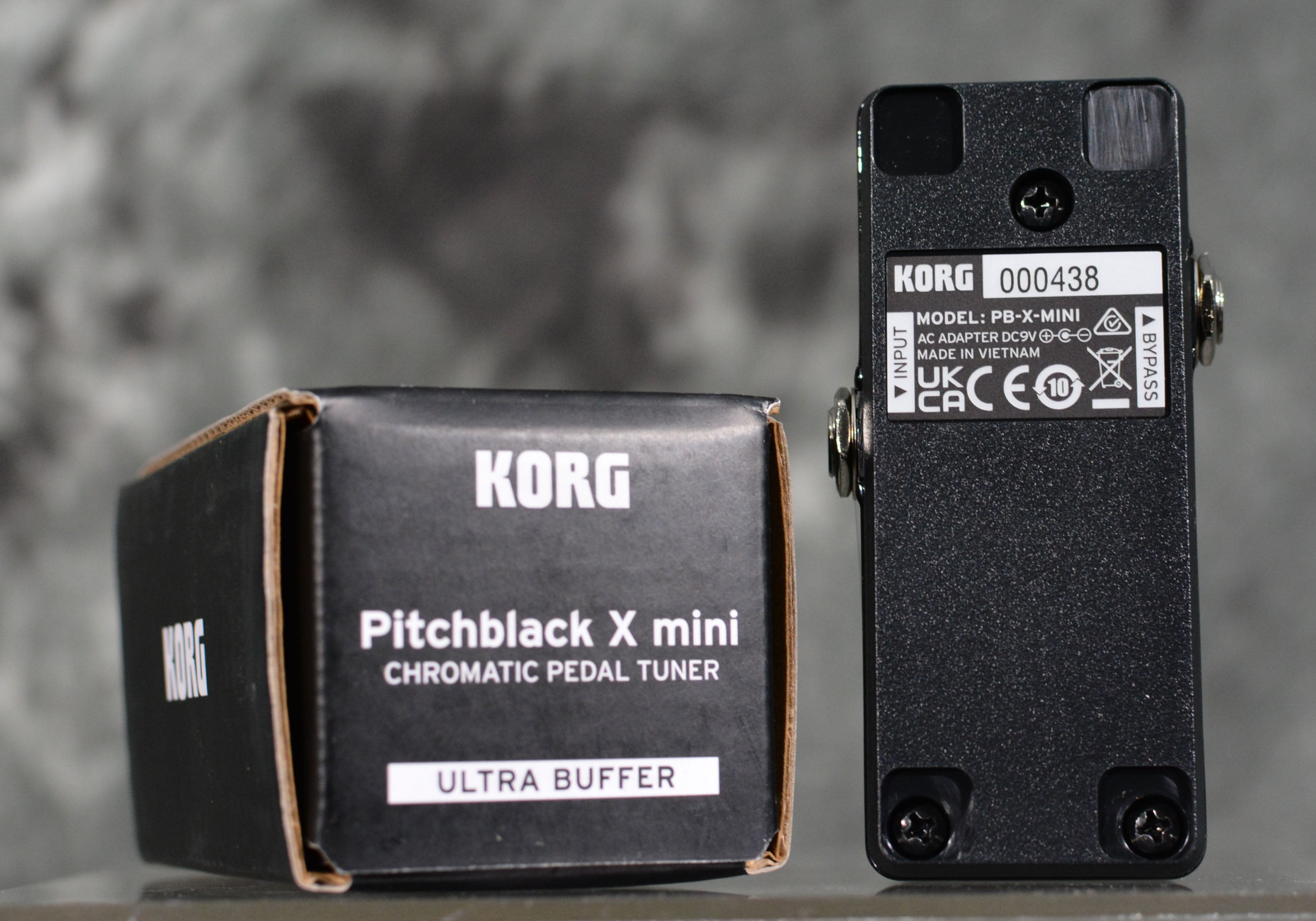 Korg Pitchblack X Mini Chromatic Pedal Tuner True Ultra Buffer