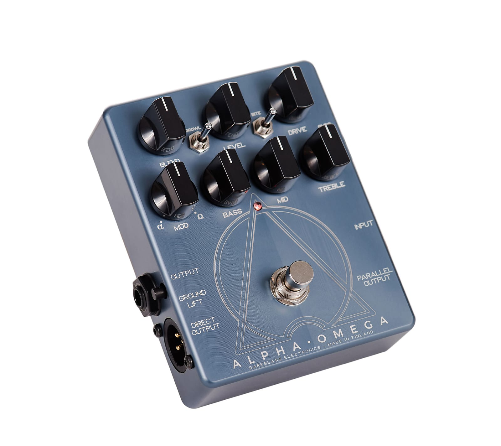 Darkglass Electronics Alpha Omega AO Active Bass Preamp DI Pedal