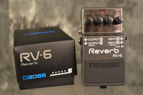 Boss RV-6 Digital Reverb Pedal