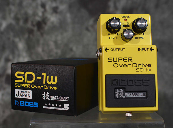 Boss SD-1W Super Overdrive Waza Craft – Mainstagemusic