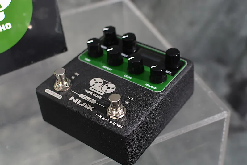 NuX Verdugo Series NDD-7 Deluxe Space Tape Echo Pedal – Mainstagemusic